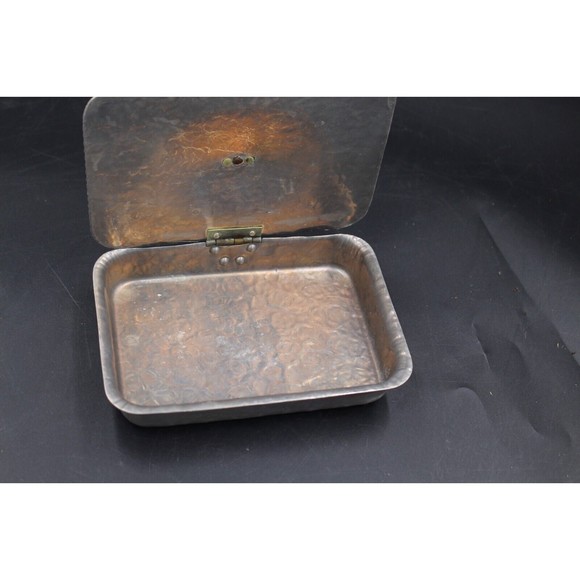 Trade Continental Mark Hand Wrought Hammered Silent Butler  Stamp 801 - Picture 2 of 3